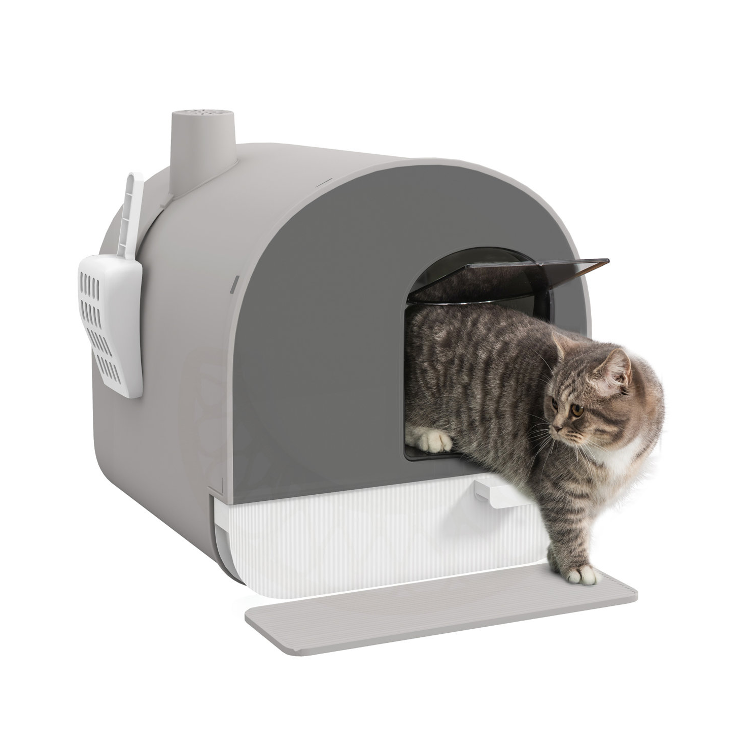 Compact Cat Litter Box