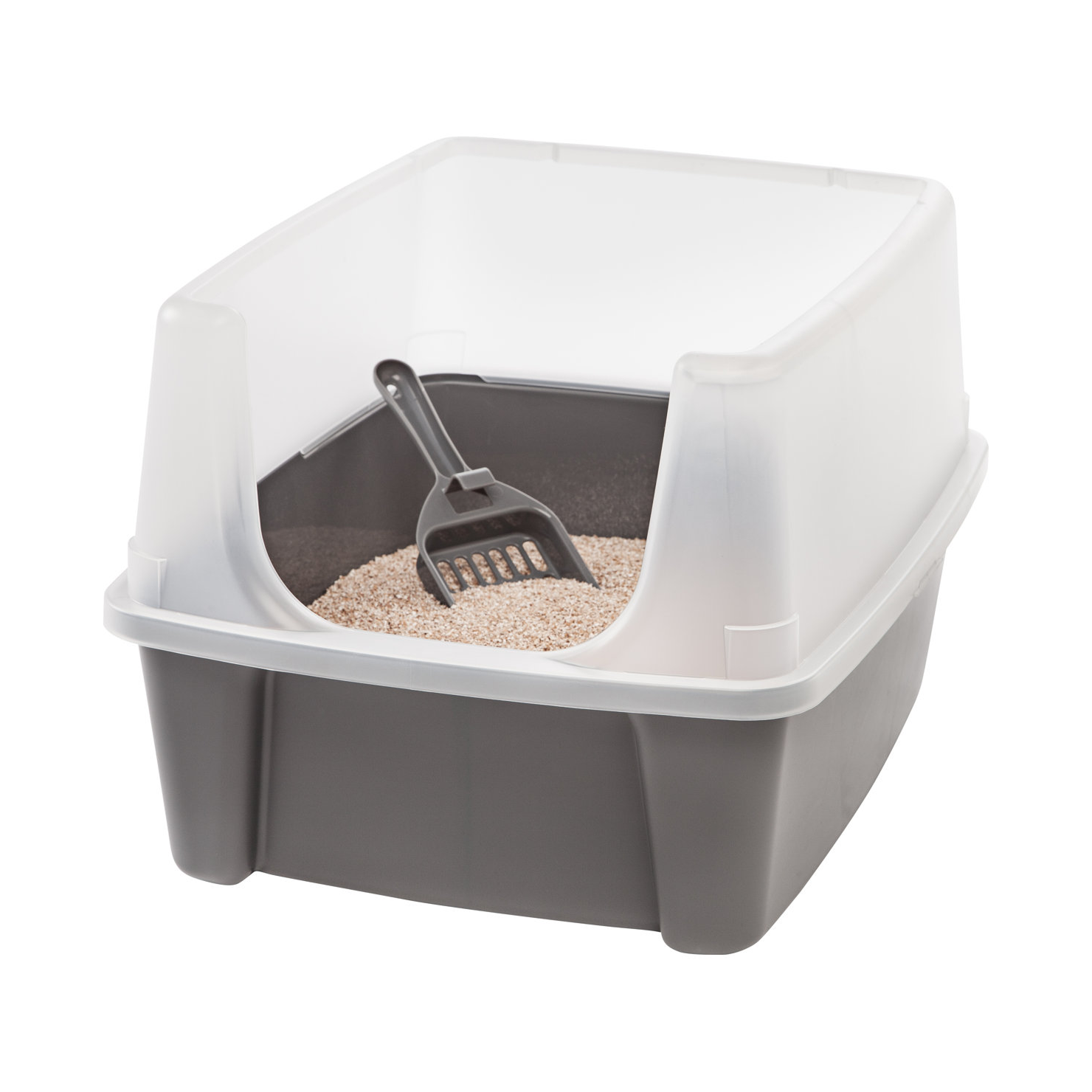 Open Top Cat Litter Box