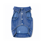 Classic Denim Dog Vest