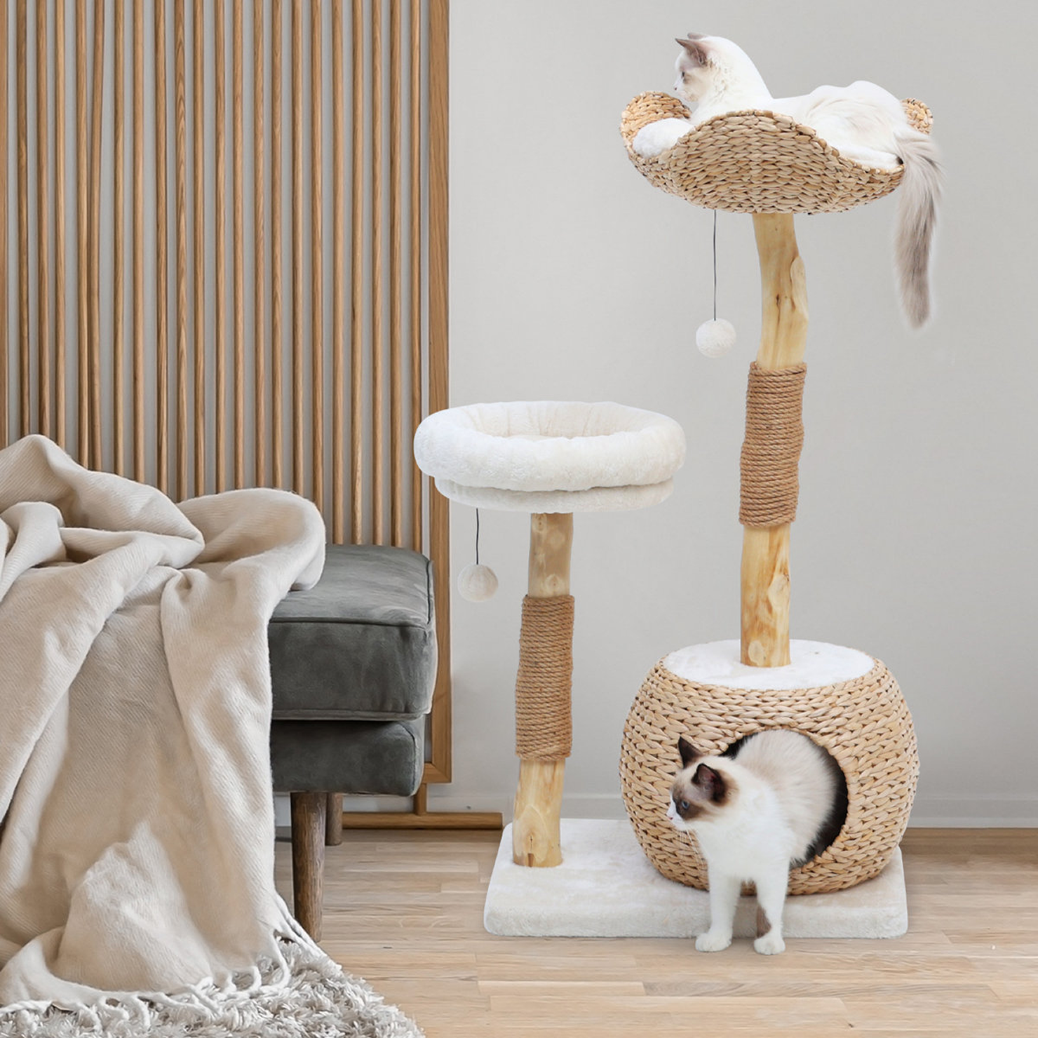 Premium Cat Hideaway Bed