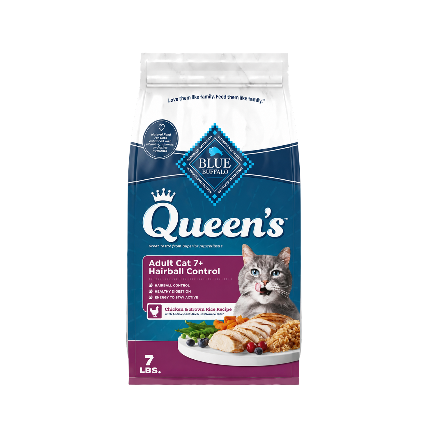 Senior Daily Cat Kibble