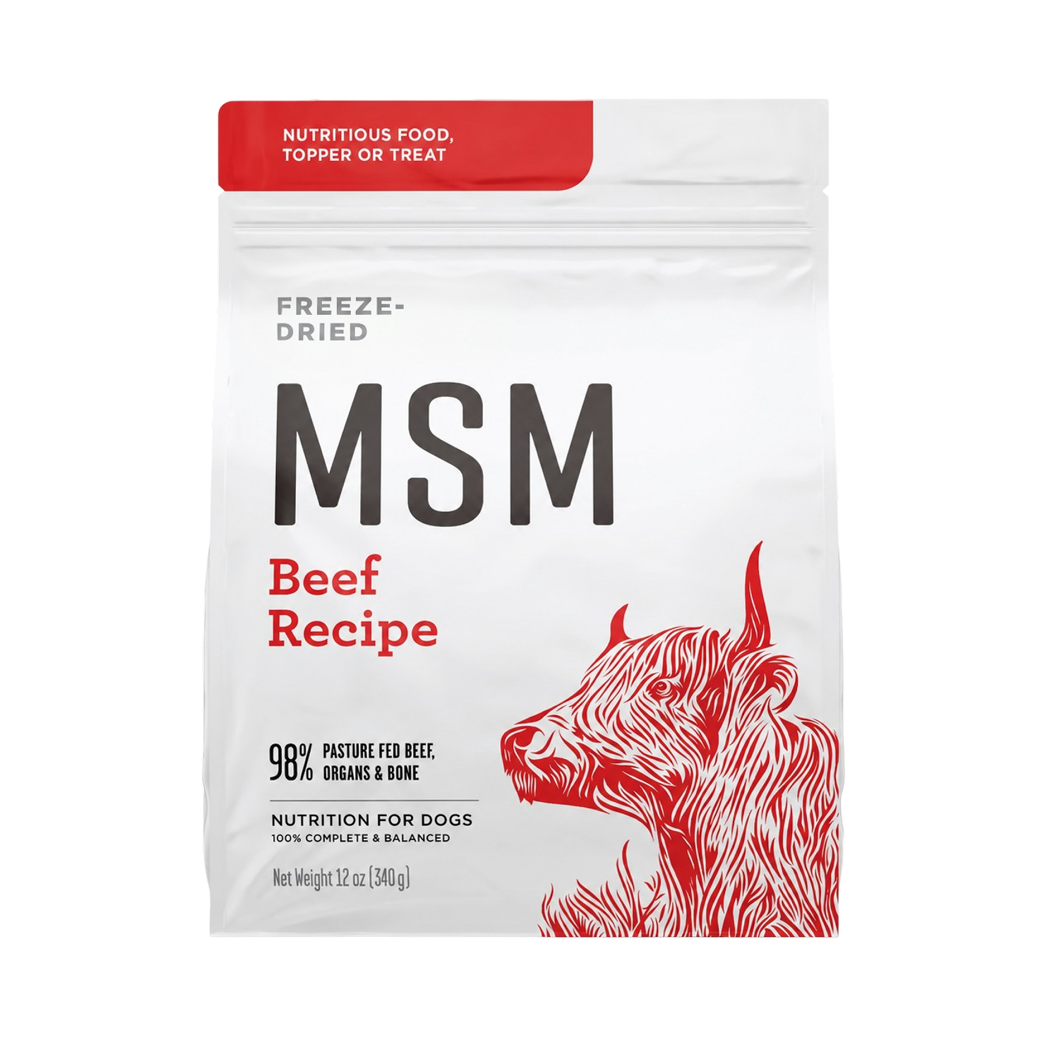 Organic Beef Dog Meal