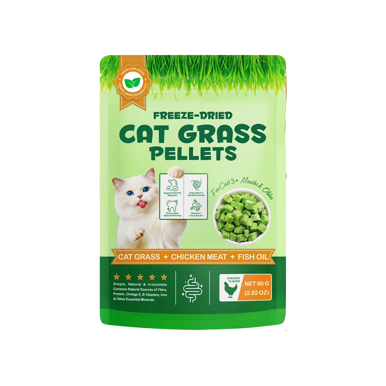 Premium Cat Grass Blend