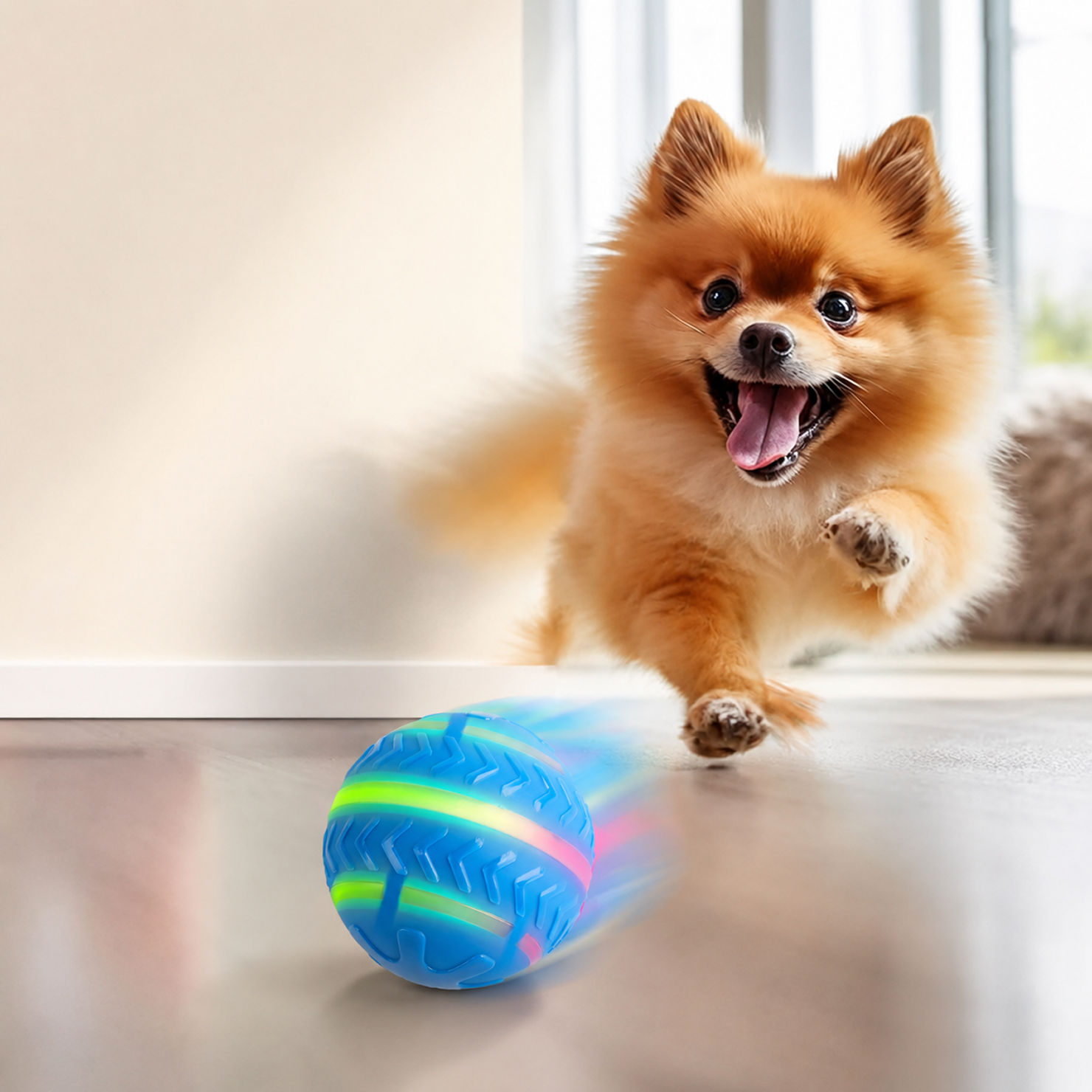 Motion Activated Pet Ball