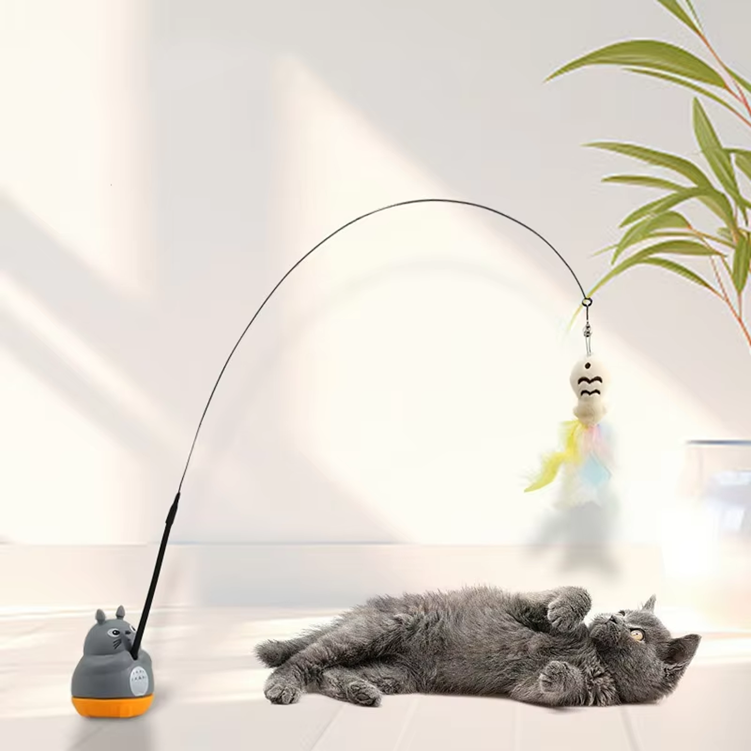 Rotating Wand Cat Toy