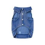 Classic Denim Dog Vest
