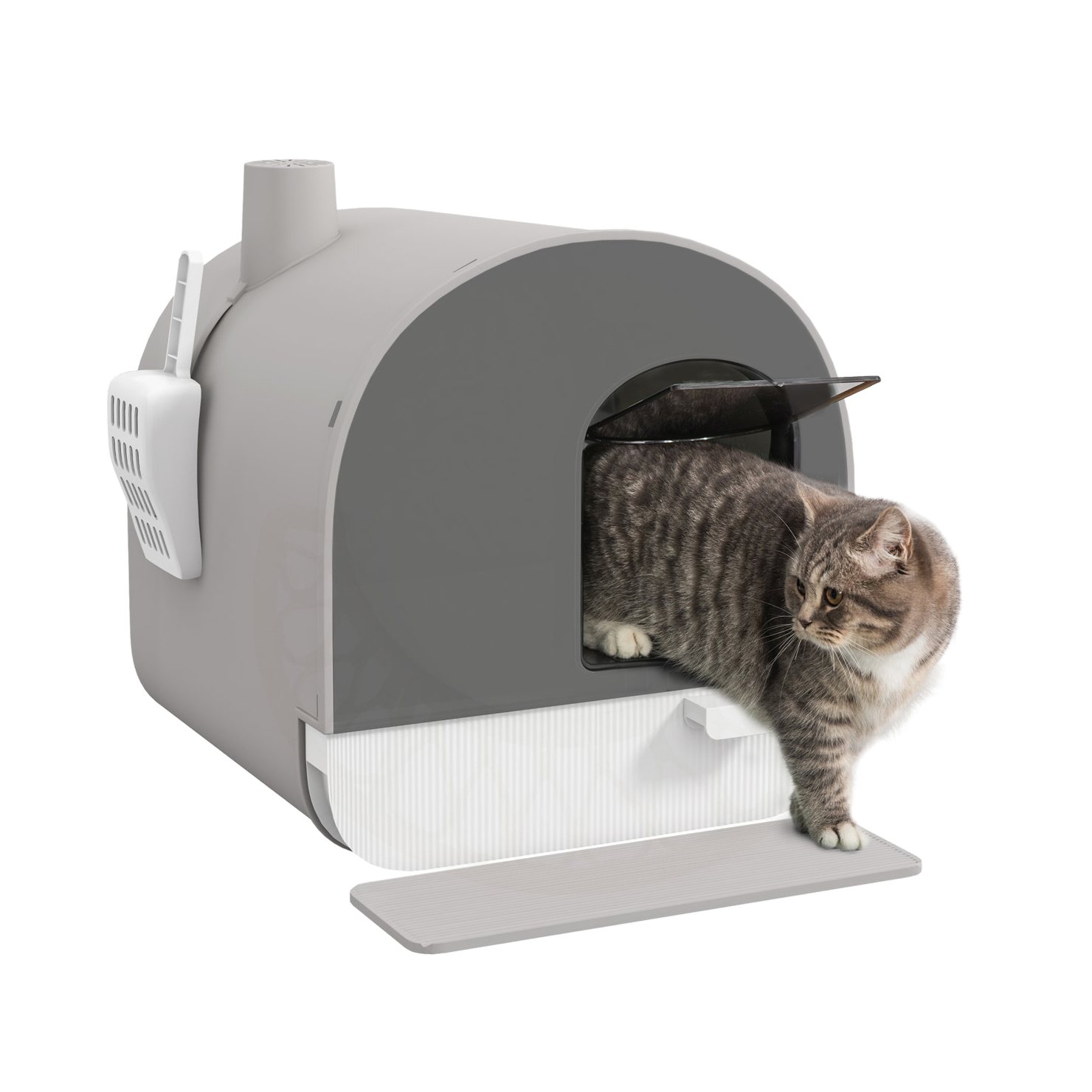 Compact Cat Litter Box